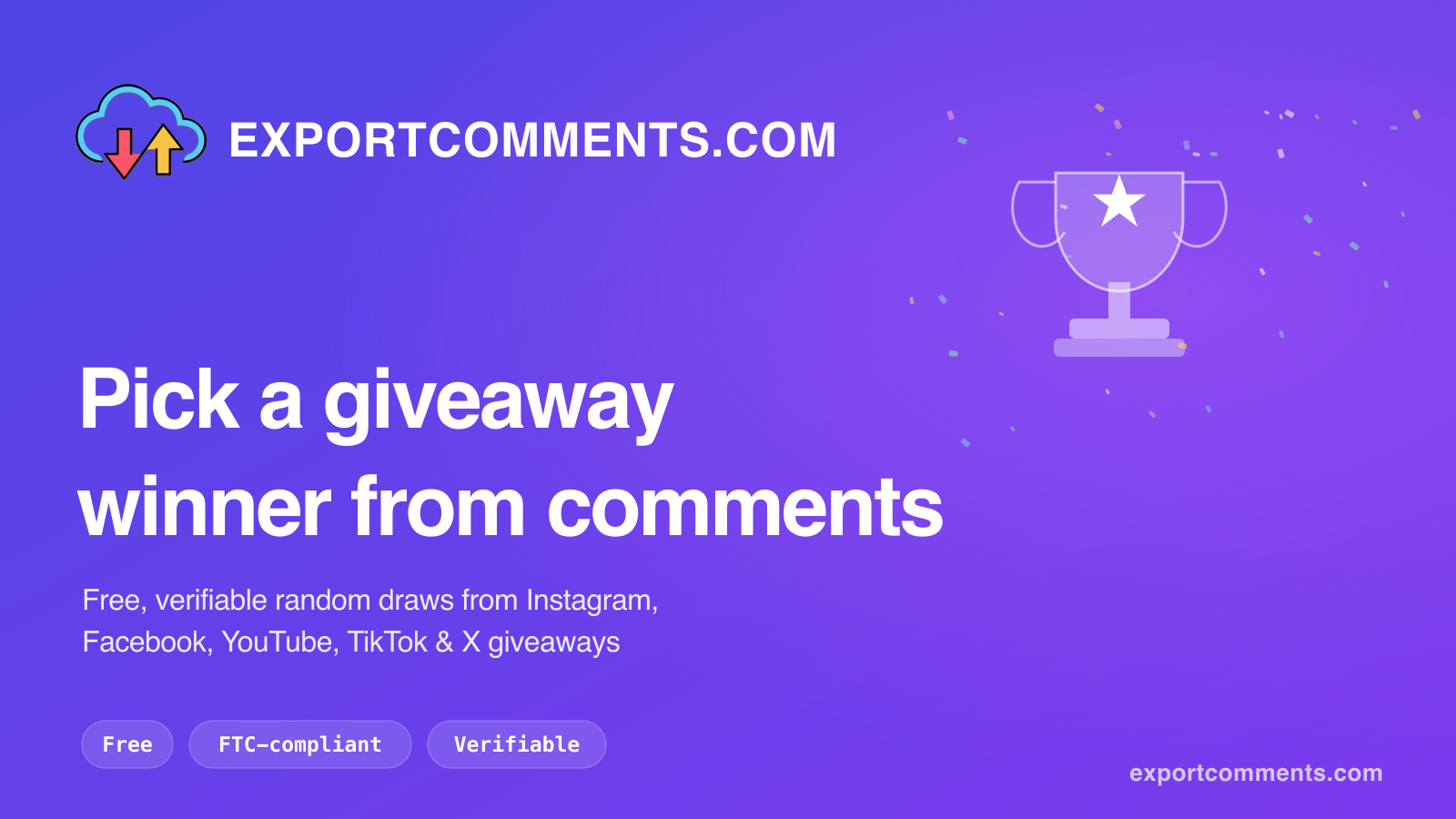 How to Pick a Giveaway Winner from Comments (Free & Verifiable)